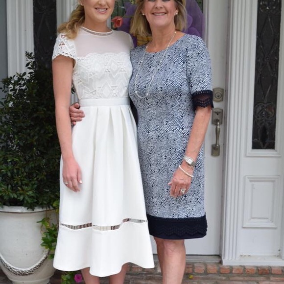 ted baker yvetta skater dress